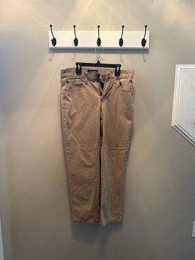 Lucky Brand Tan Straight-Leg Pants - 30x30
